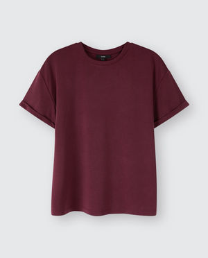 T-shirts - T-shirt rose, loose fit