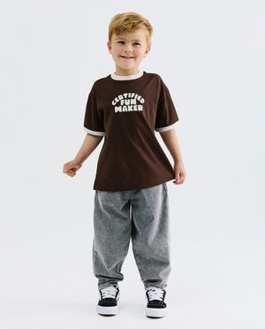T-shirts - T-shirt avec inscription, loose fit