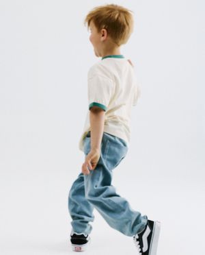 T-shirts - T-shirt met opschrift, loose fit