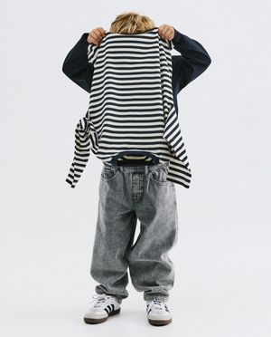 T-shirts - Longsleeve met strepen