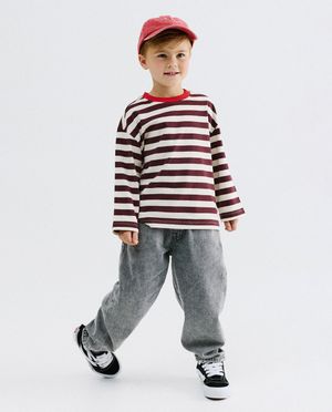 T-shirts - Longsleeve met strepen