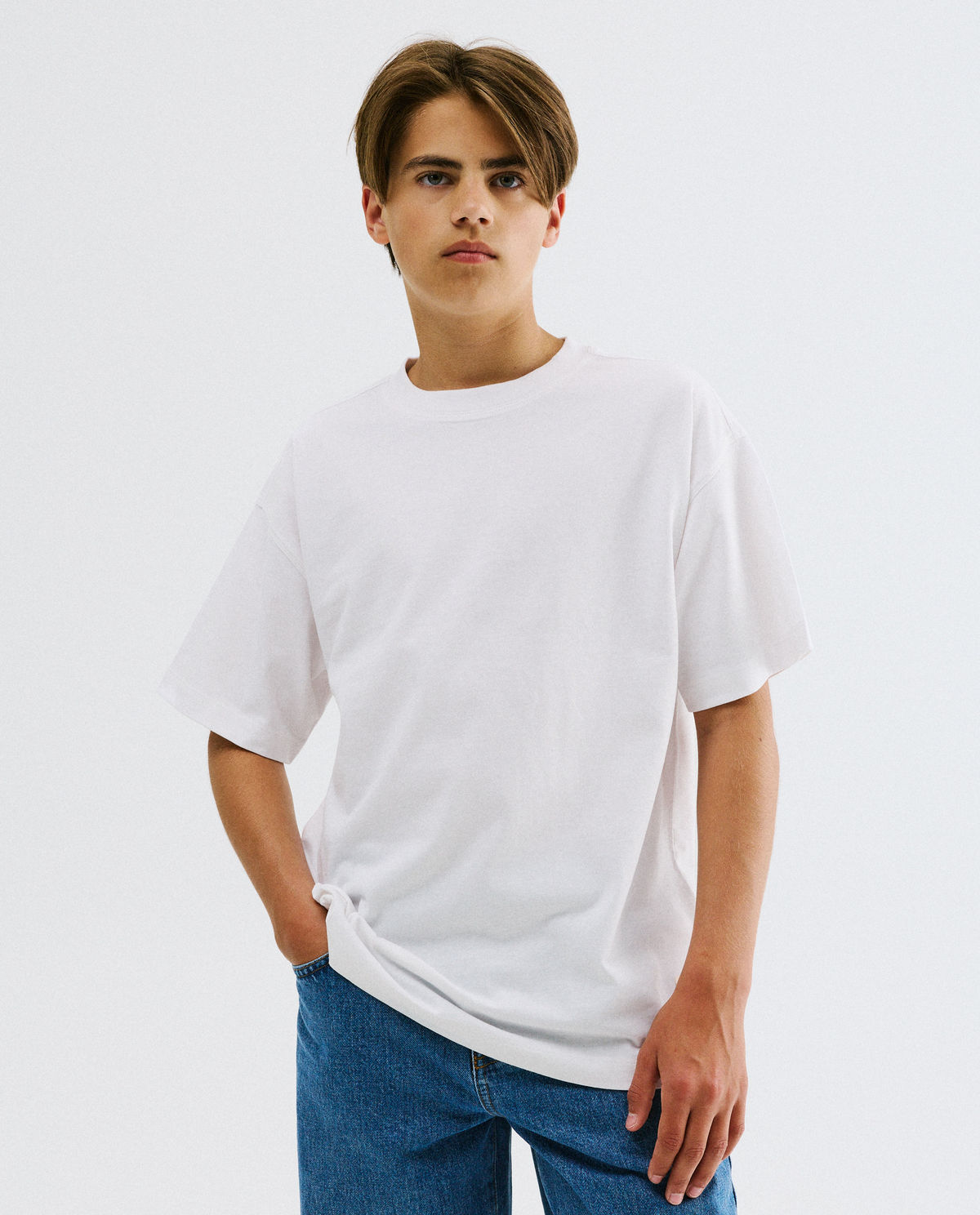Wit T-shirt