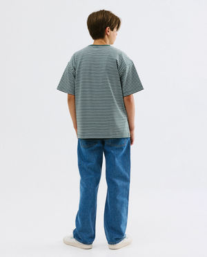 T-shirts - T-shirt met fijne strepen