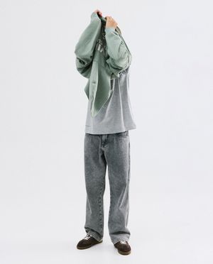 T-shirts - T-shirt met backprint, loose fit