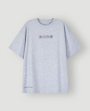 T-shirts - T-shirt met backprint, loose fit