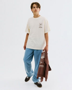 Jean bleu, loose fit