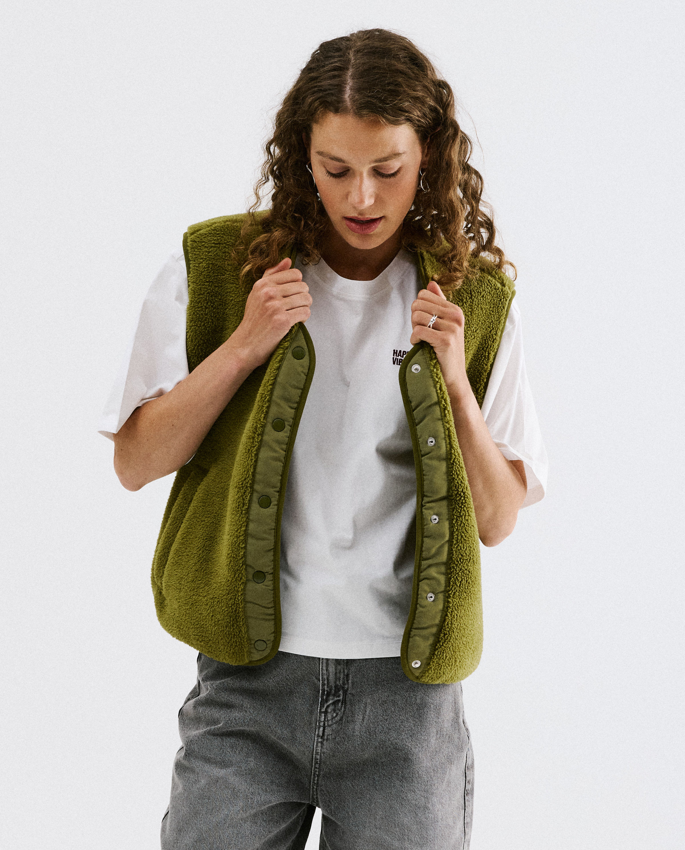 Teddy vest - Sora