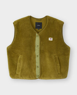 Cardigan - Teddy vest