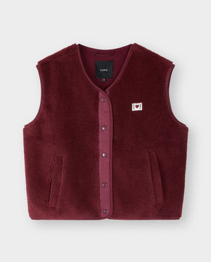 Cardigan - Teddy vest