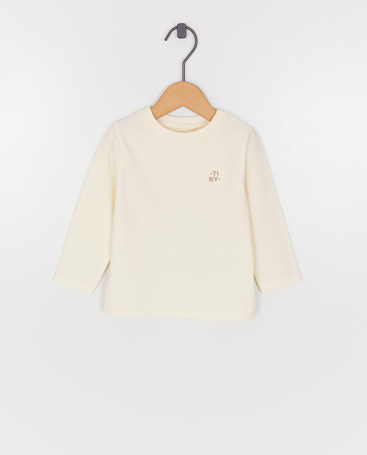 Longsleeve met geborduurd opschrift
