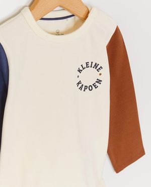 T-shirts - Longsleeve met color block