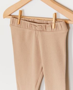 Leggings - Legging met fijn ribpatroon