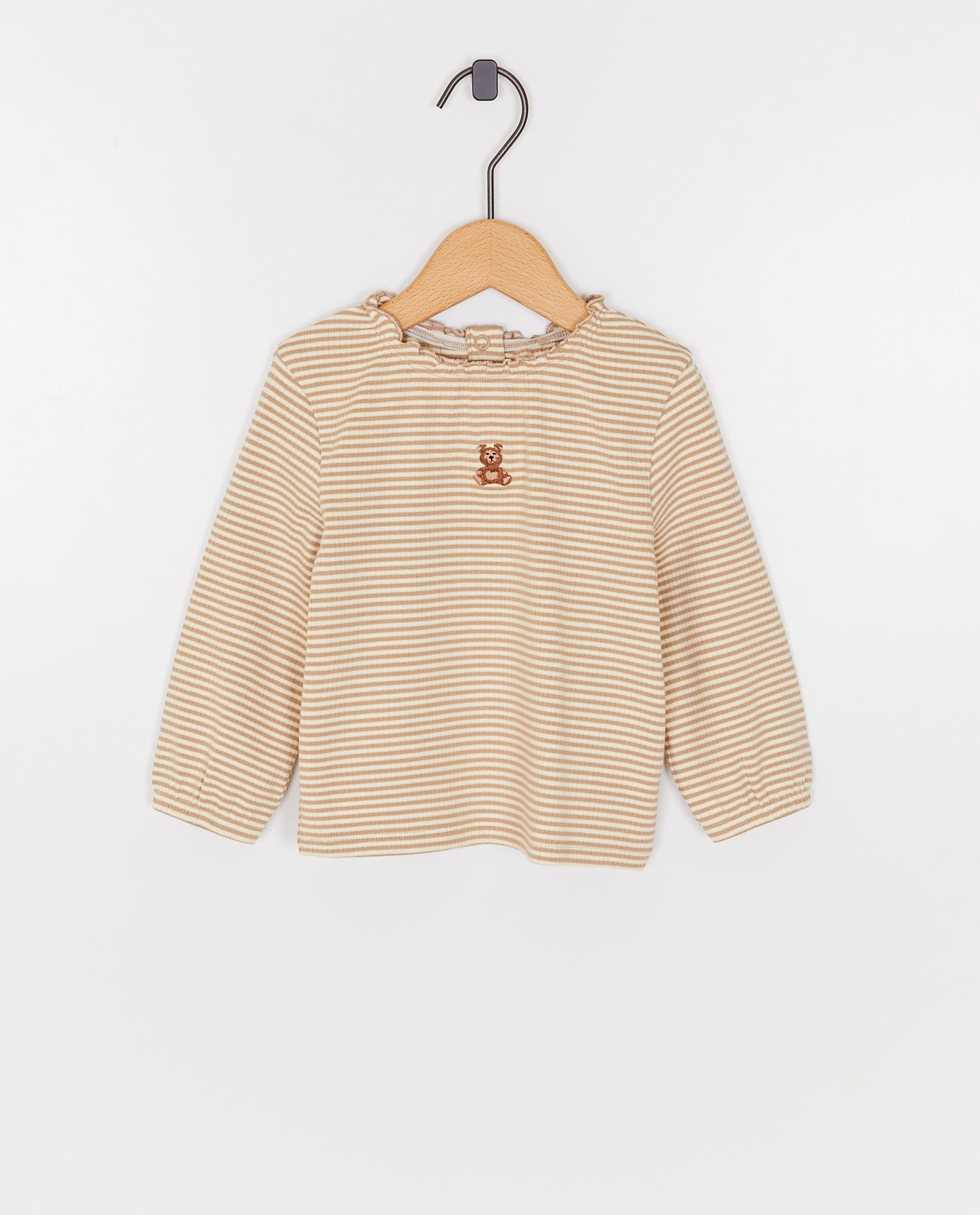 Longsleeve met fijne strepen - Cuddles and Smiles