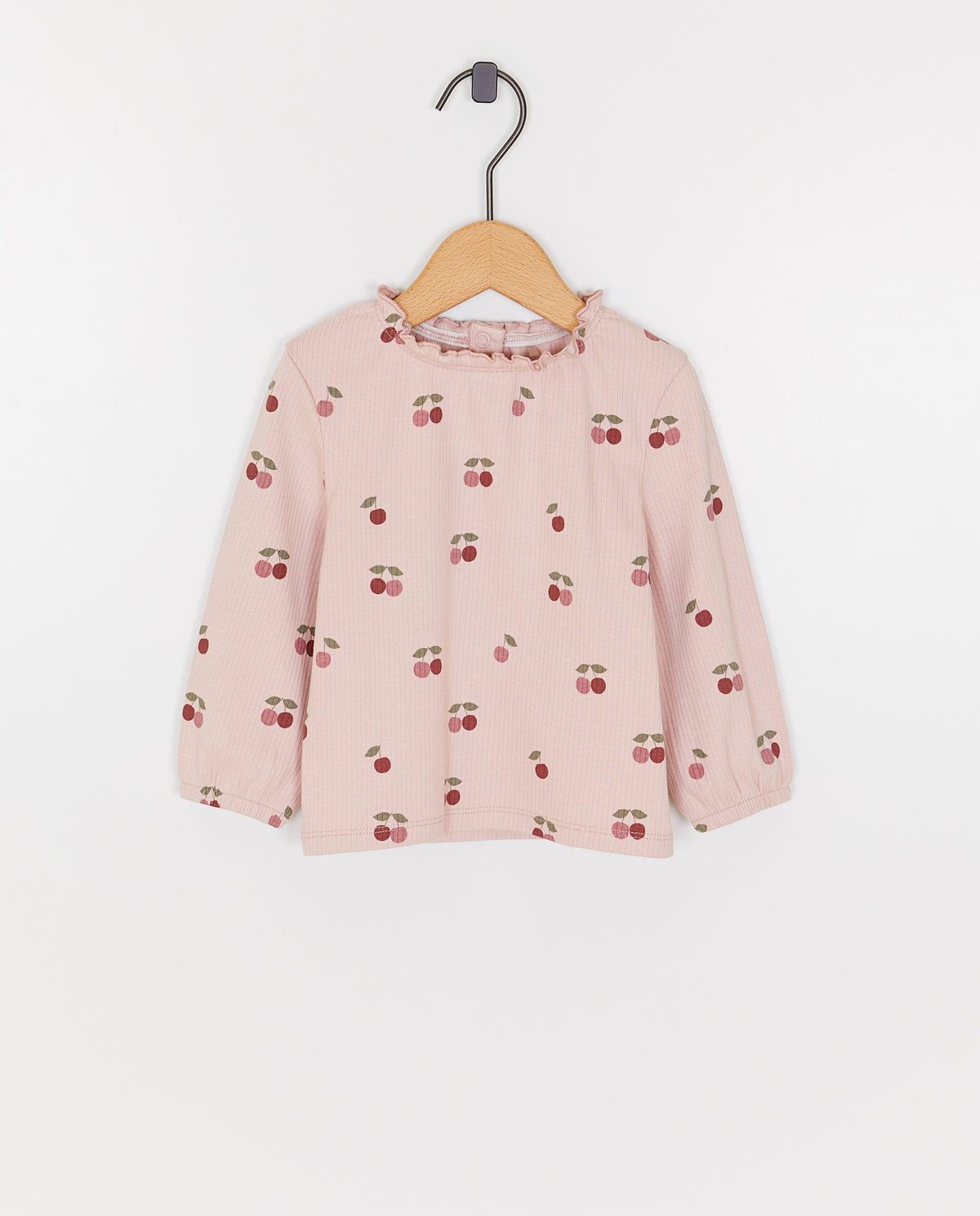 Longsleeve met kersenprint