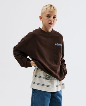 Sweat avec backprint, loose fit