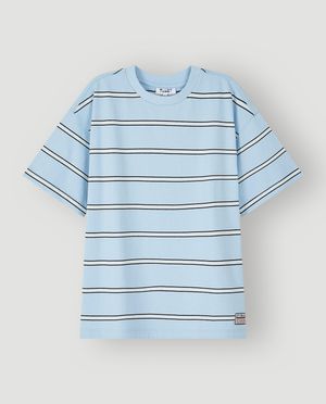 T-shirts - T-shirt &agrave; fines rayures, loose fit