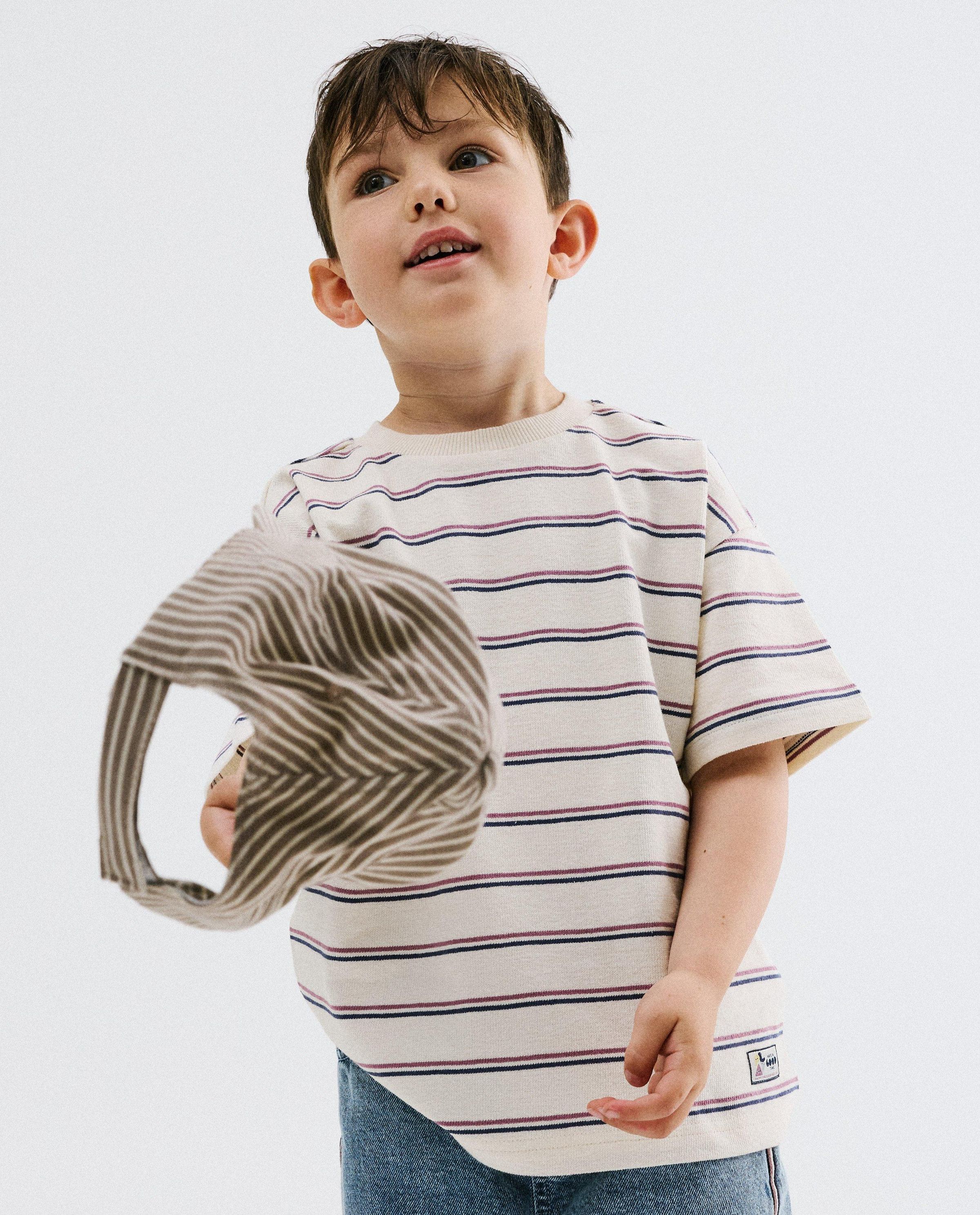 T-shirt met fijne strepen - Kidz Nation