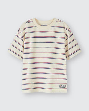 T-shirts - T-shirt met fijne strepen