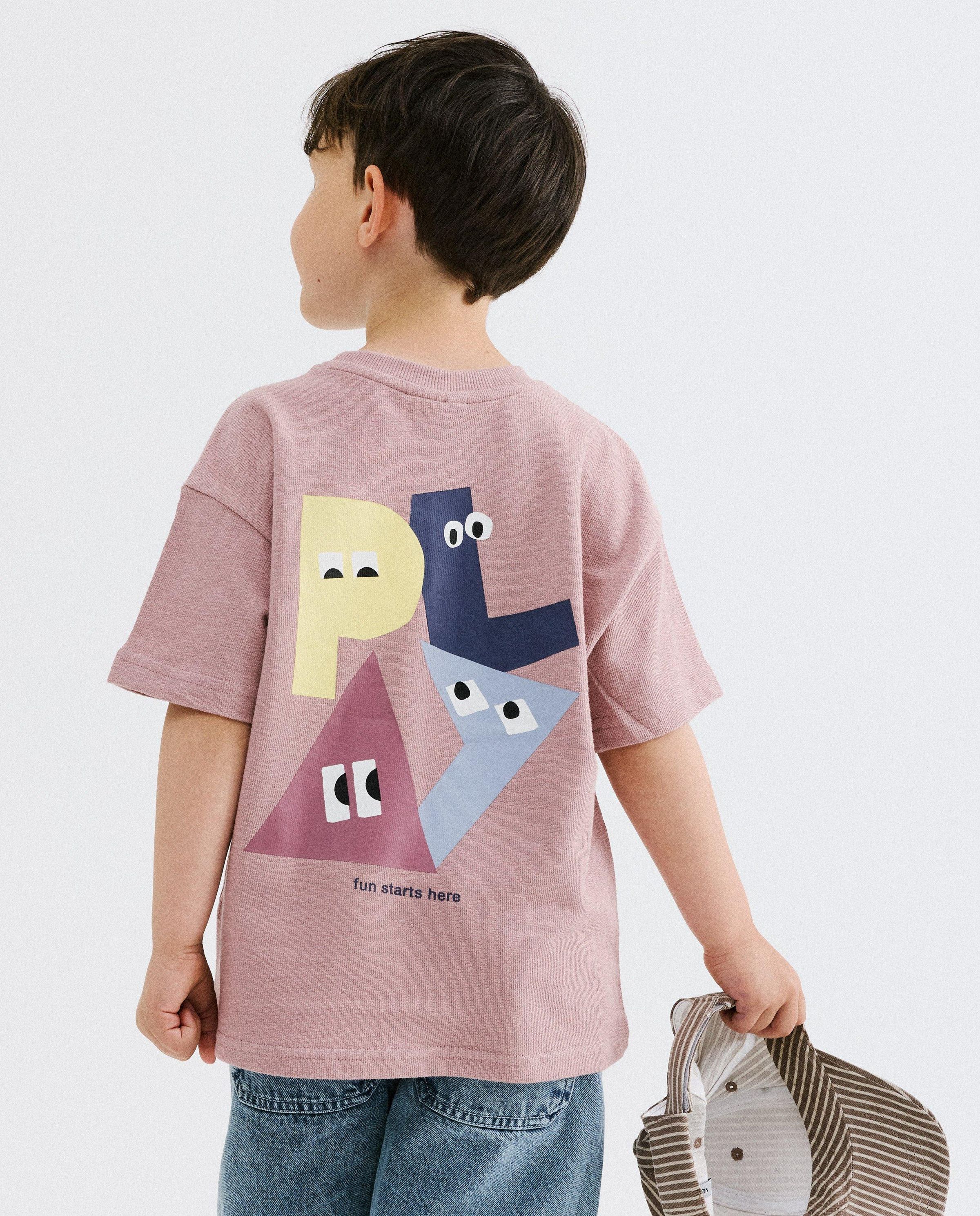 T-shirt met backprint - Kidz Nation