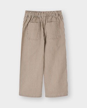 Broeken - Broek met fijne strepen, baggy fit