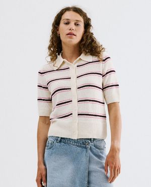 Cardigan met strepen
