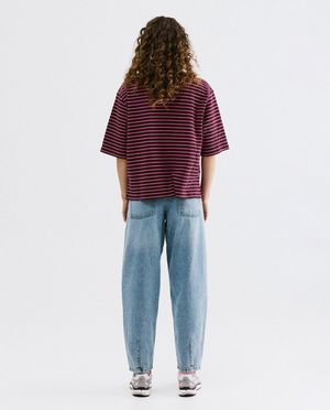 Jeans - Lichtblauwe jeans, balloon fit