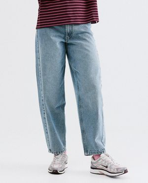 Jeans - Lichtblauwe jeans, balloon fit