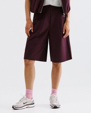 Rokken - Donkerpaarse short