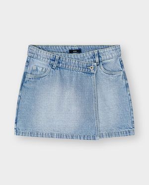 Shorten - Lichtblauwe jeansskort