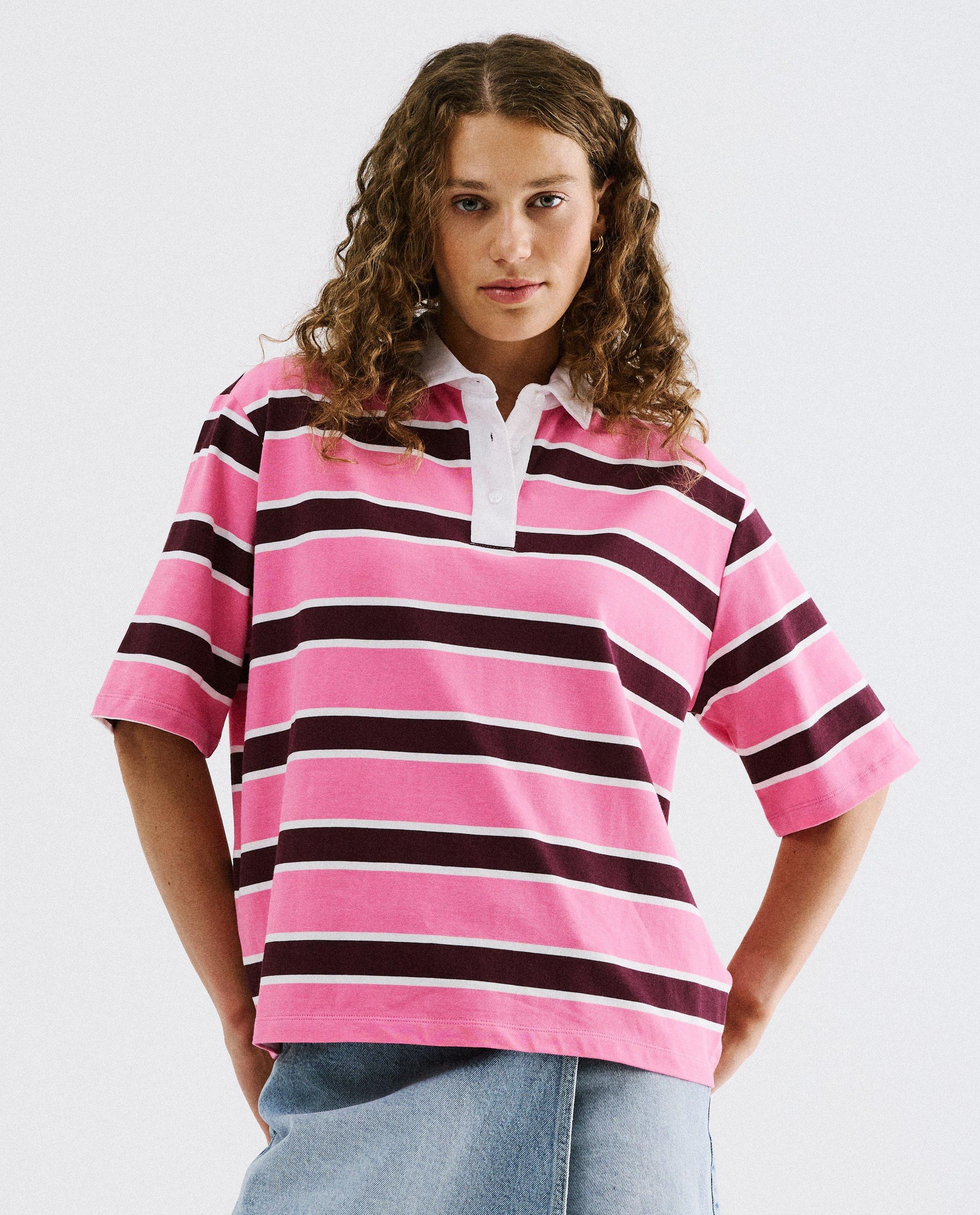 Polo &agrave; rayures, oversized fit - Sora