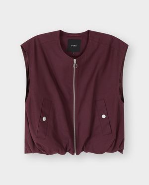 Blazers - Donkerpaarse bomberjas