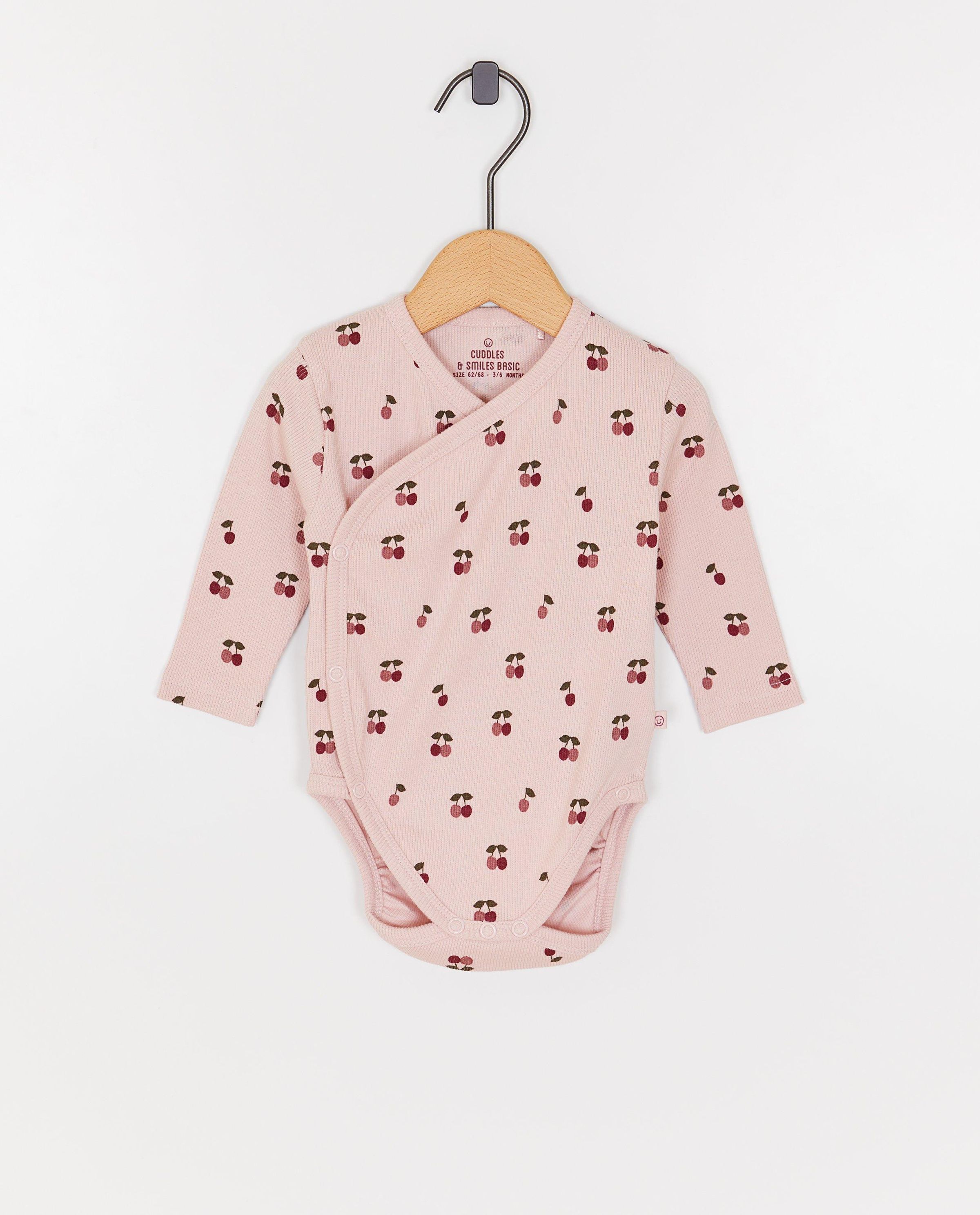 Romper met overslag - Newborn 50-68