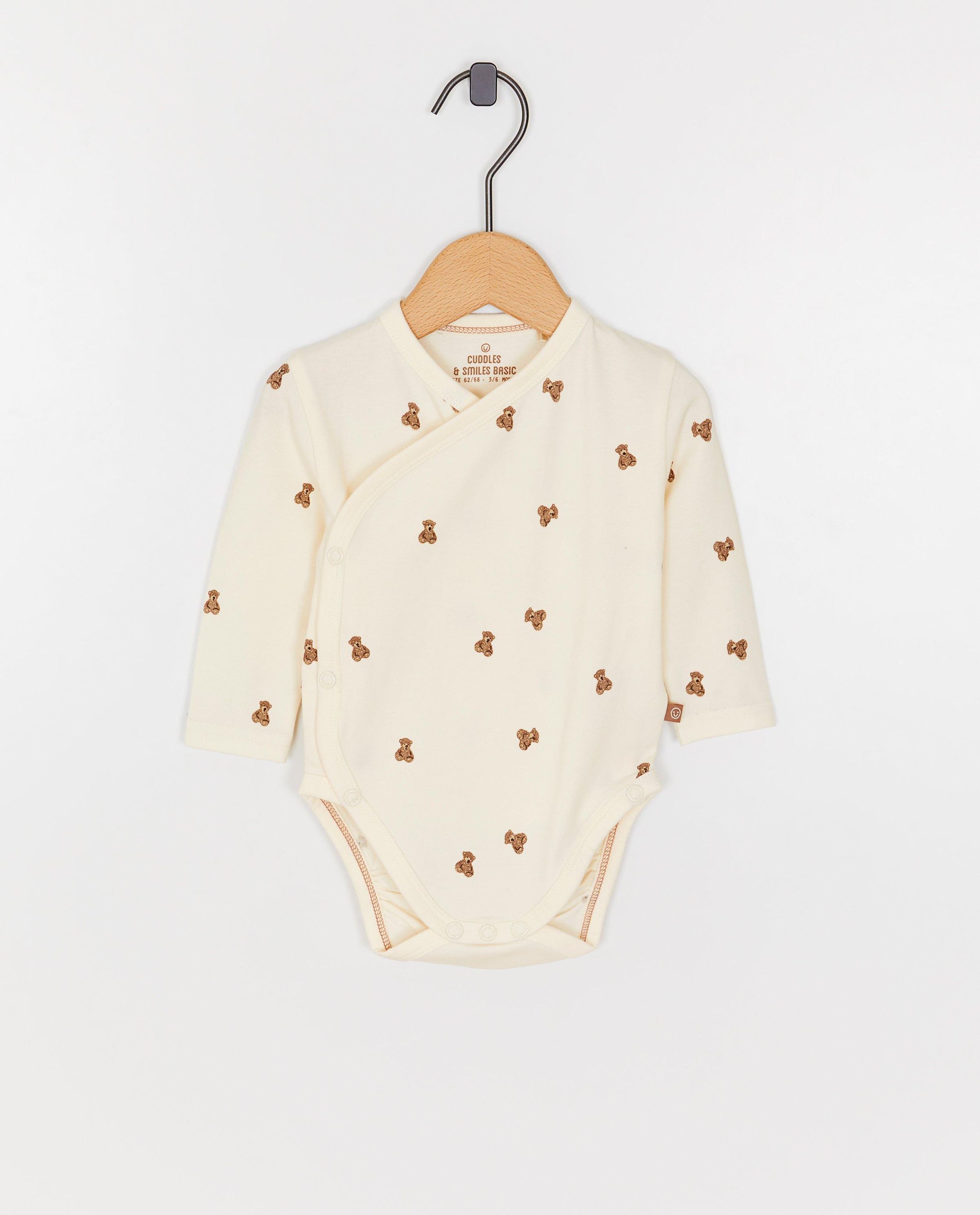 Romper met overslag - Newborn 50-68