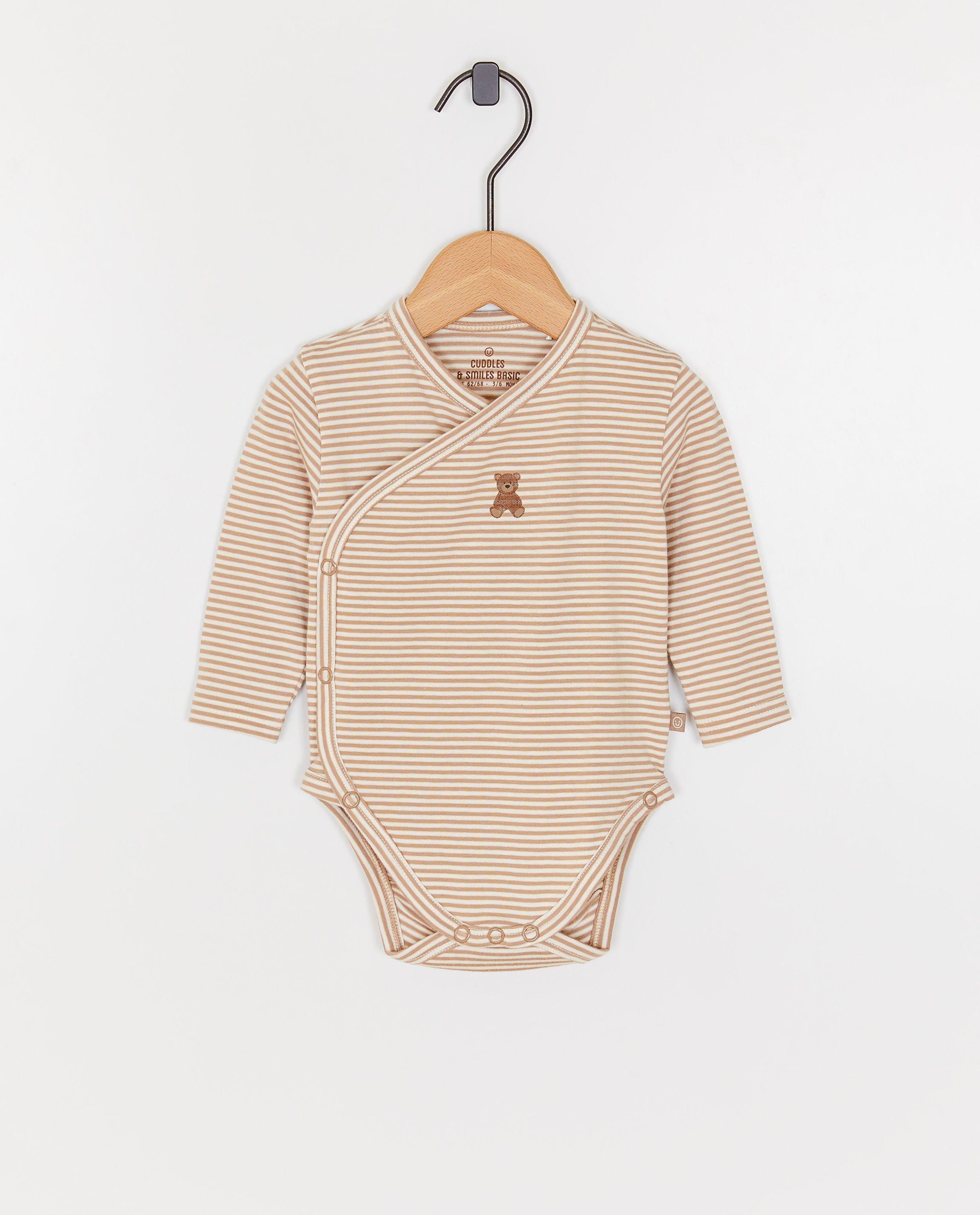 Romper met overslag - Newborn 50-68