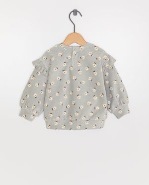 Sweaters - Sweater van fijn ribfluweel