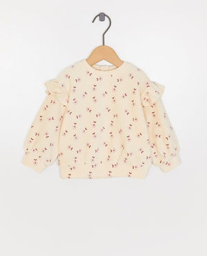 Sweater van fijn ribfluweel
