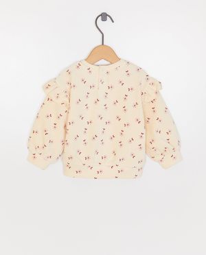 Sweaters - Sweater van fijn ribfluweel