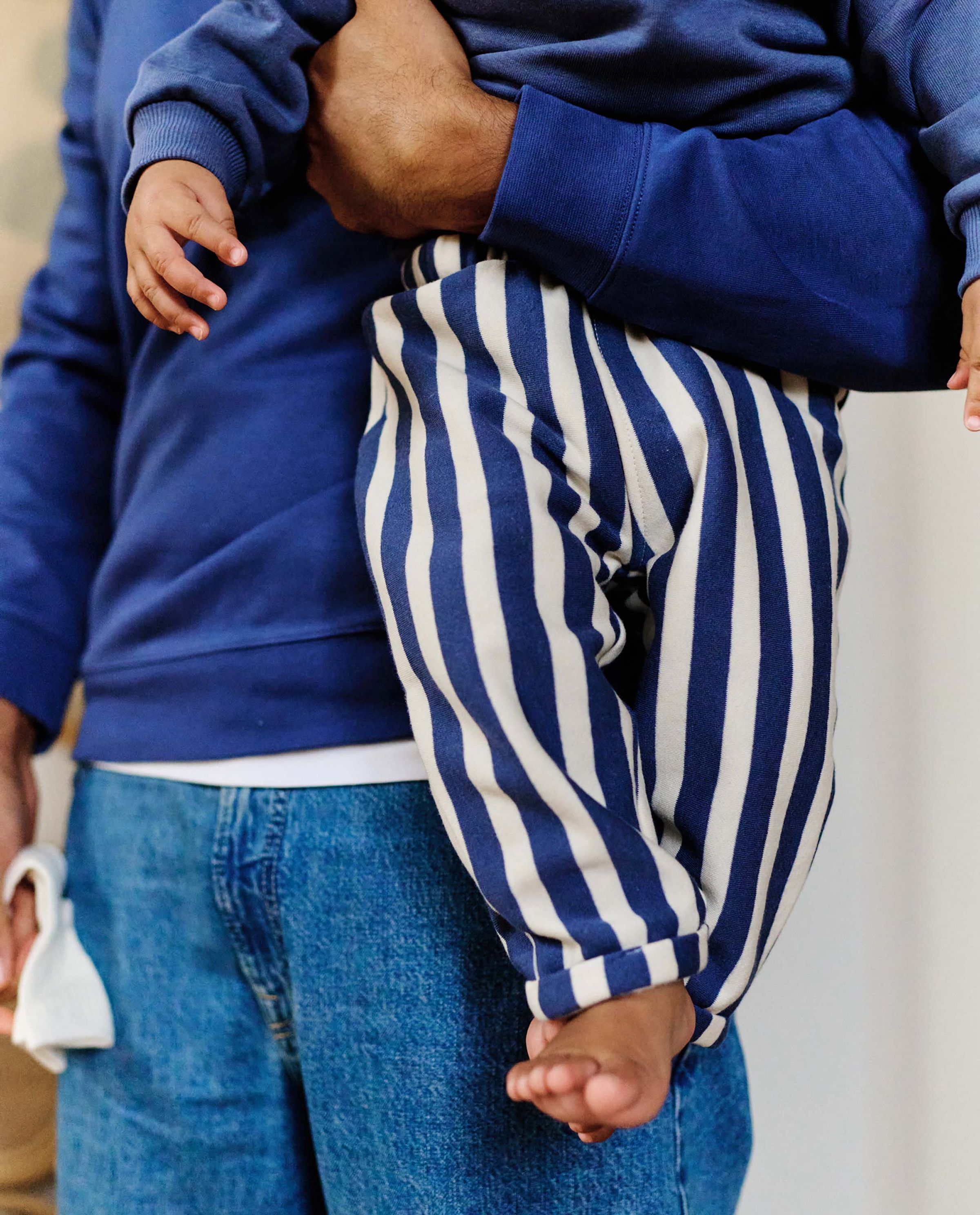 Broek met strepen, loose fit - Besties