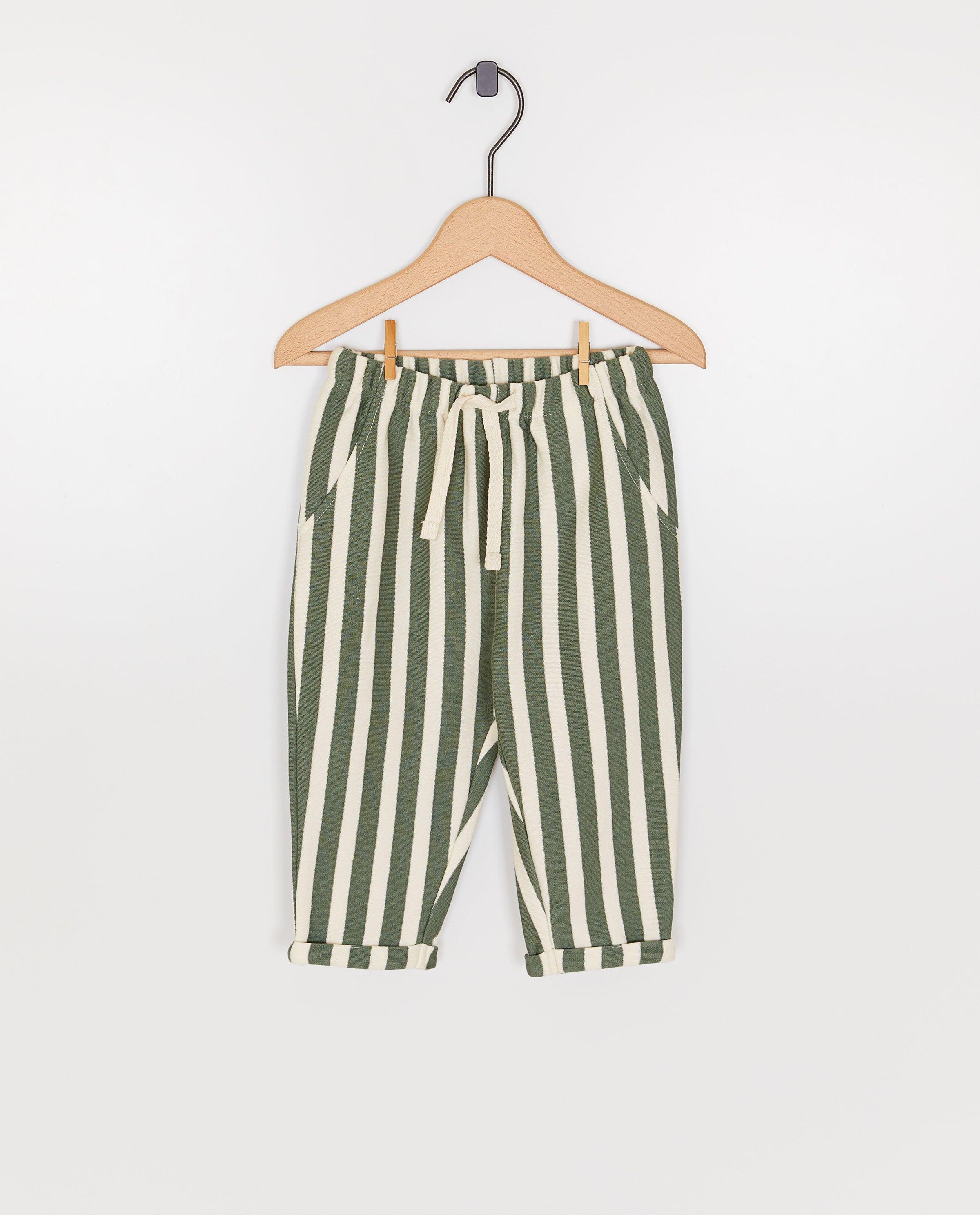 Broek met strepen, loose fit - Besties