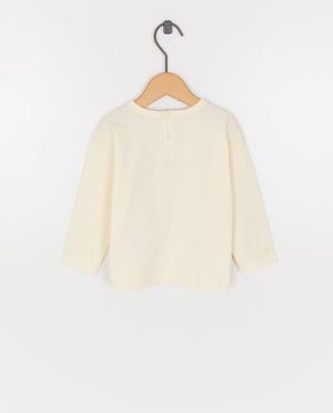 T-shirts - Longsleeve met print popcorn