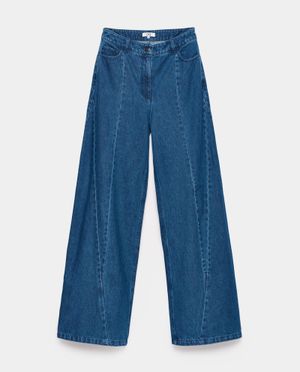 Pantalons - Jean bleu fonc&eacute;