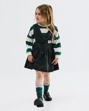 Robes - Robe salopette en jean