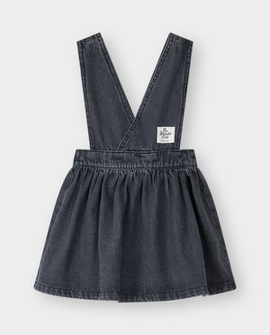 Robes - Robe salopette en jean