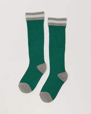 Chaussettes hautes avec color block