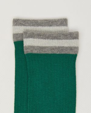 Chaussettes - Chaussettes hautes avec color block