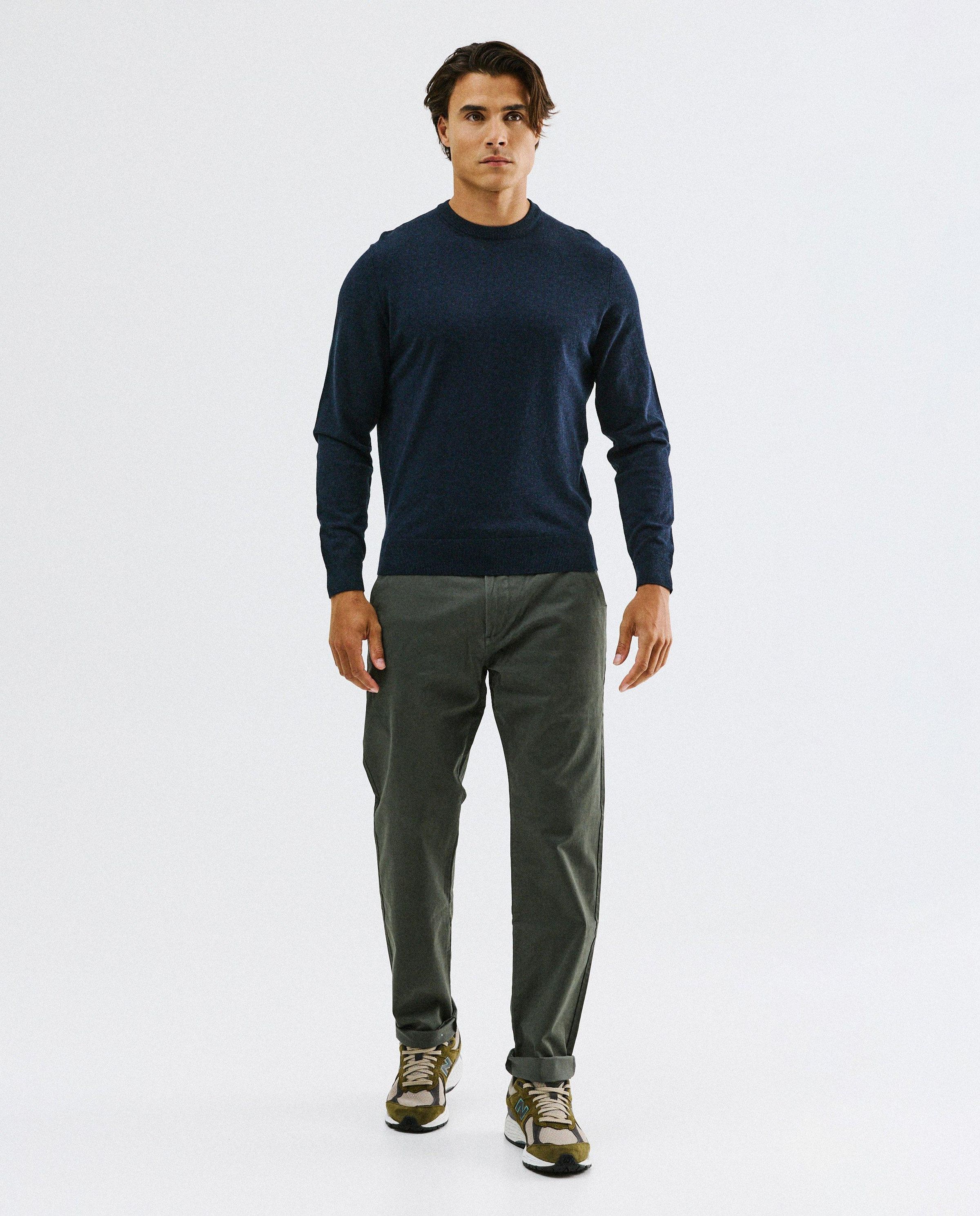 Donkergroene chino - Iveo