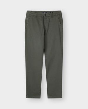 Broeken - Donkerbruine chino