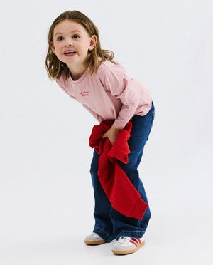 Jean bleu, straight fit