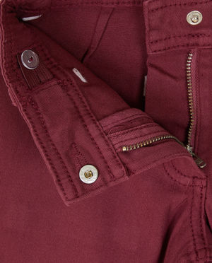 Broeken - Bordeaux broek, straight fit