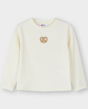 T-shirts - Longsleeve met print strikje